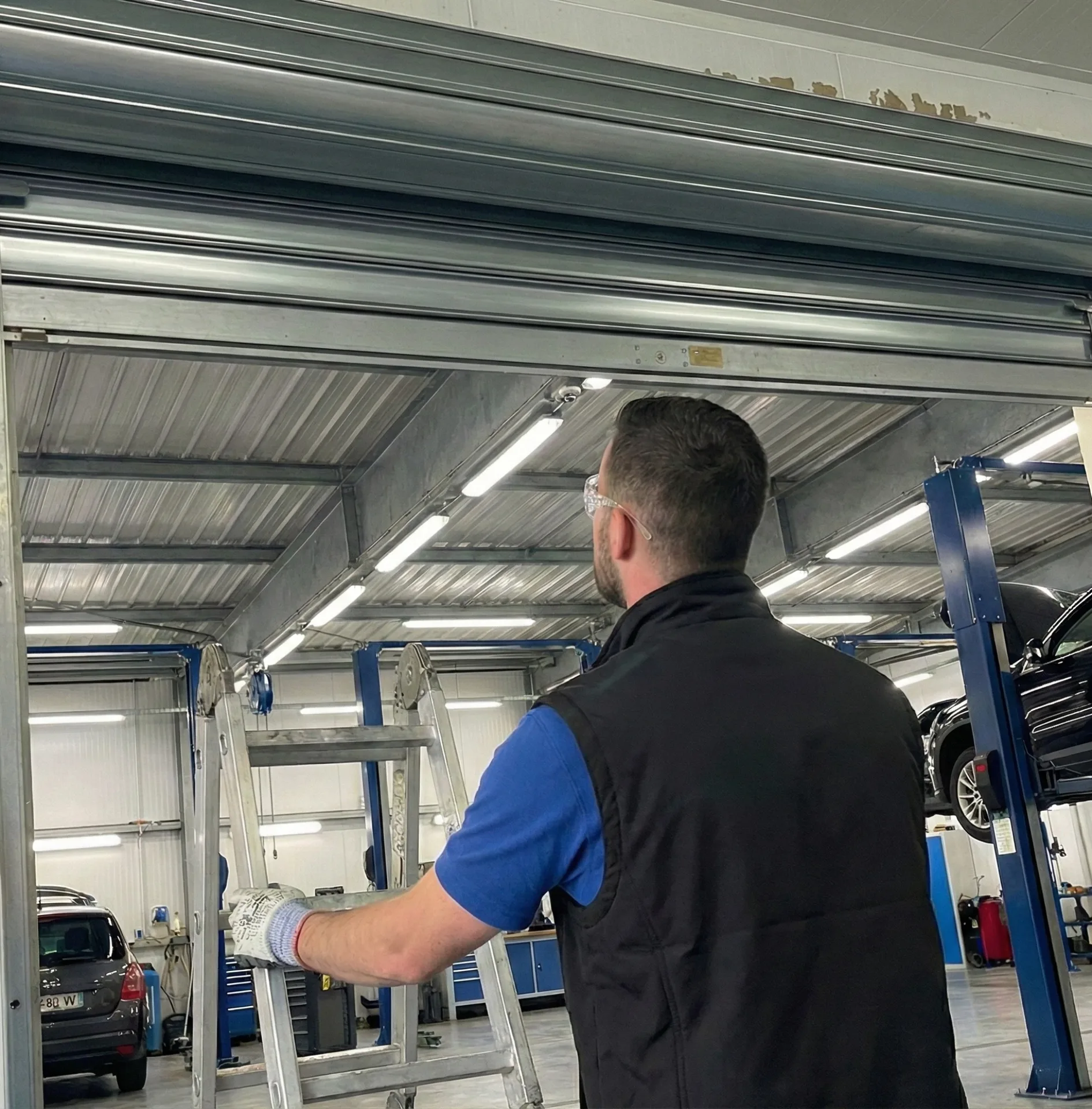 Installation rideau métallique Montreuil